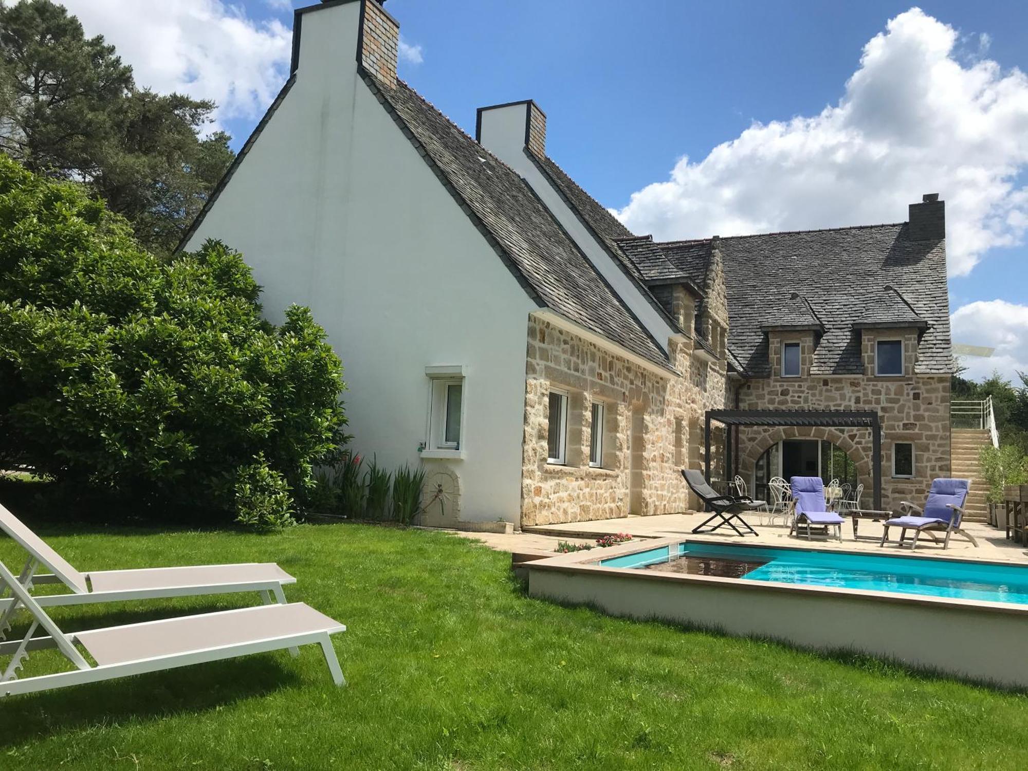 Le Pas Du Faon Bed & Breakfast Caudan Екстериор снимка